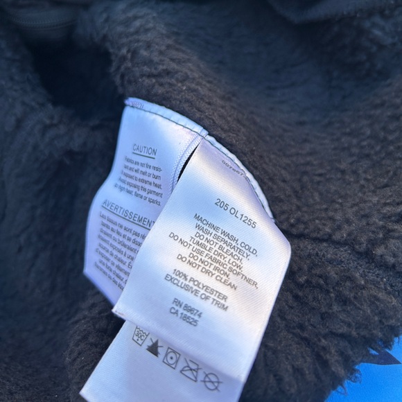 Mountain Hard Wear Cozy Black Fleece Jacket Women Size Small Made in the USA - Picture 13 of 13